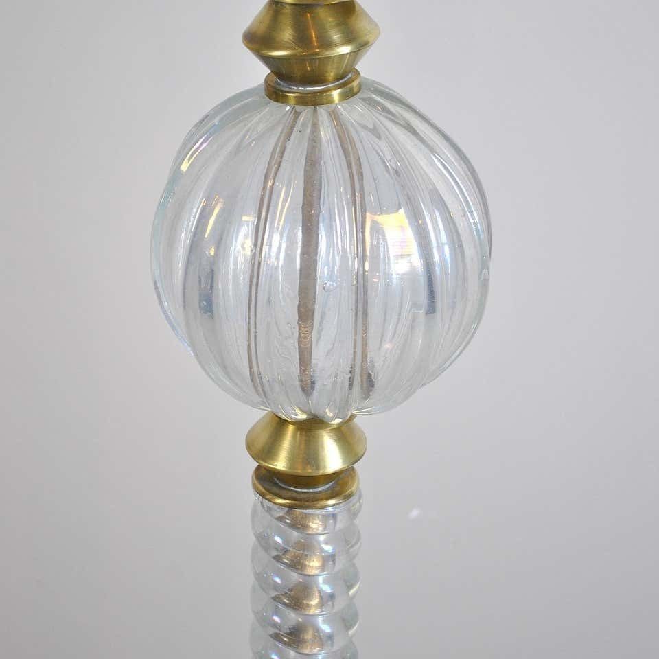 Italian Midcentury Floor Lamp By Barovier & Toso photo vinterior