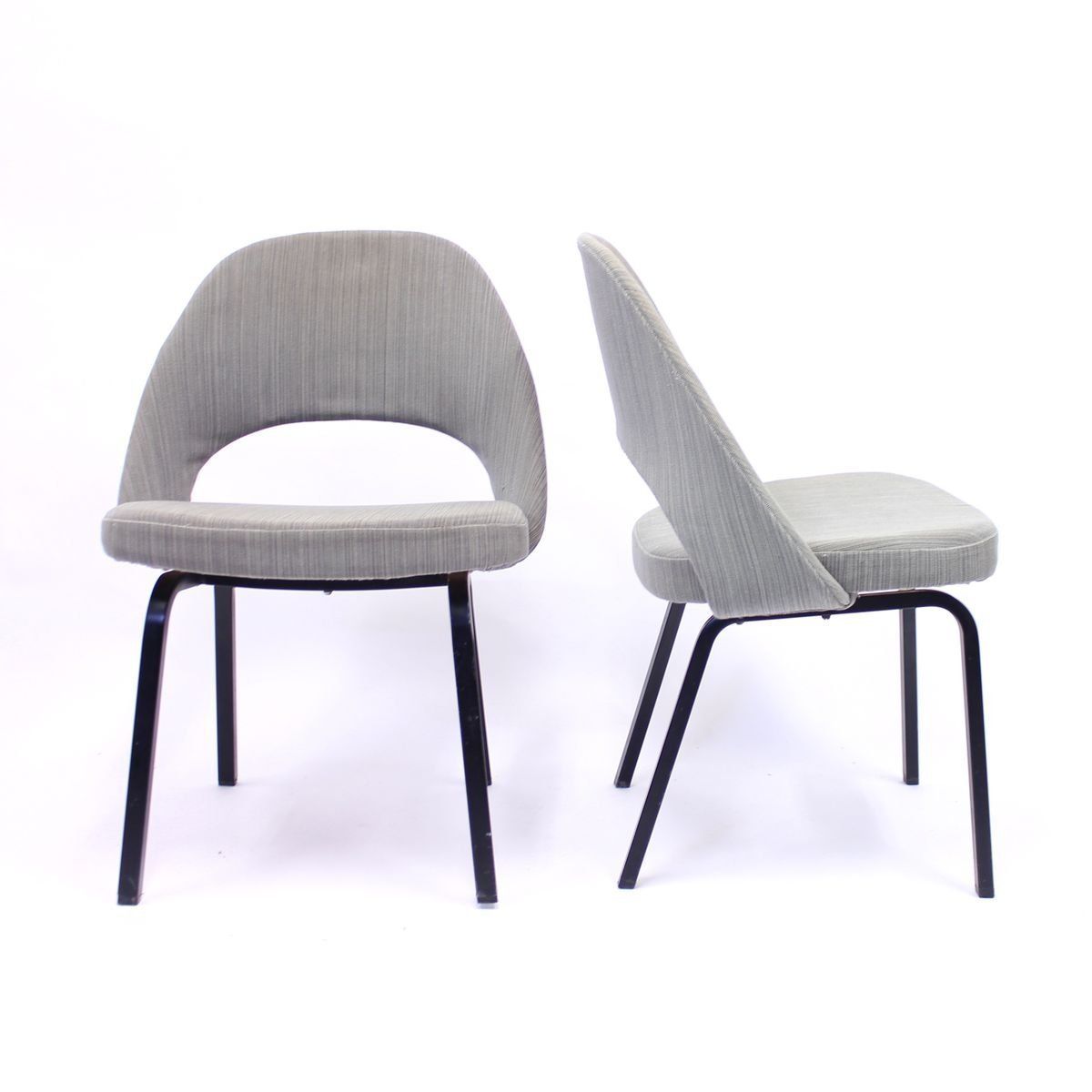 Executive Side Chairs By Eero Saarinen For Knoll / Nordiska Kompaniet, 1962, Set Of 2 photo vinterior