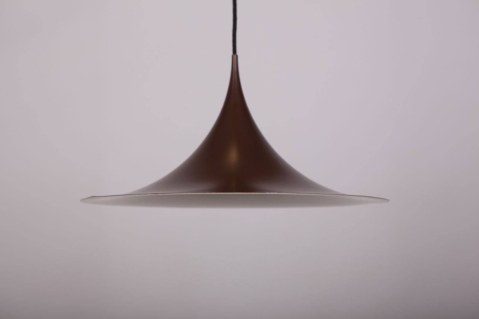 Semi Pendant Lamp By Claus Bonderup & Torsten Thorup For Lyfa, 1970s
