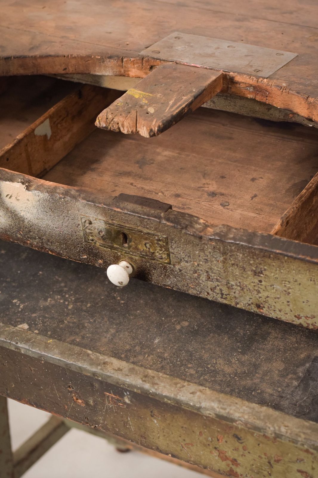 Jeweller's Workbench With Two Presses photo for sale