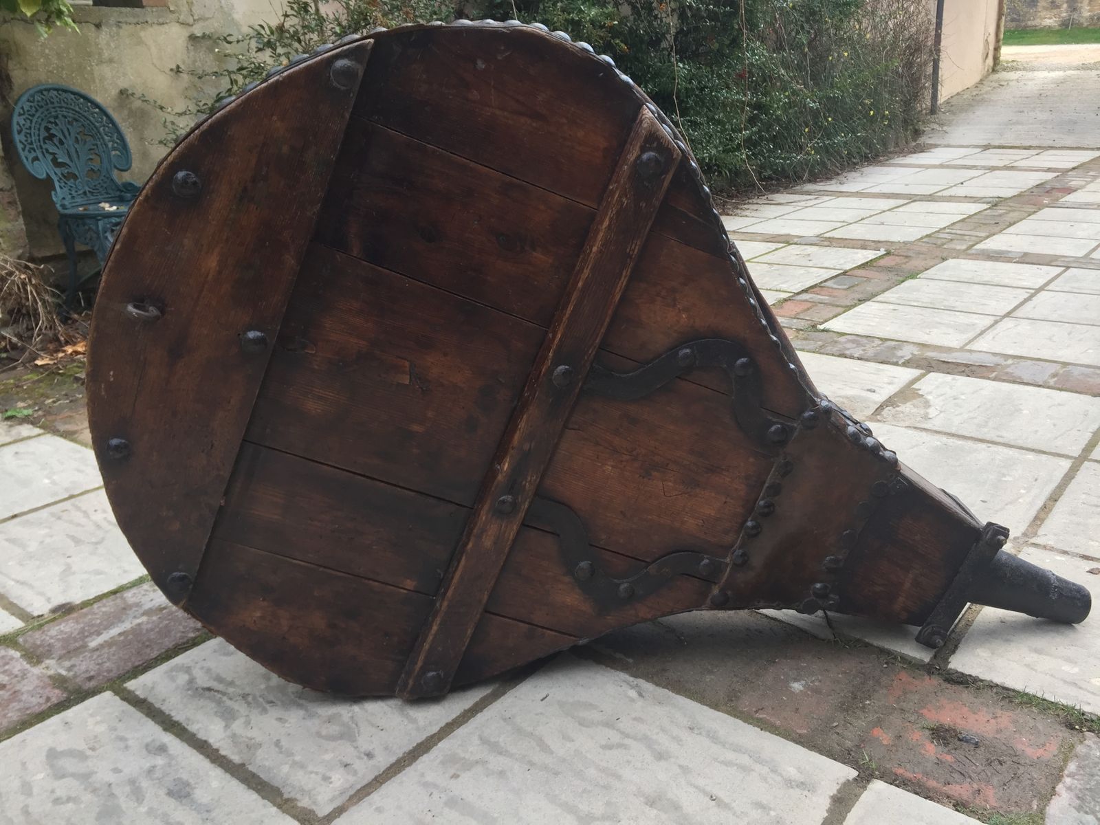 Magnificent Set Of 19th Century Blacksmiths Bellows photo for sale