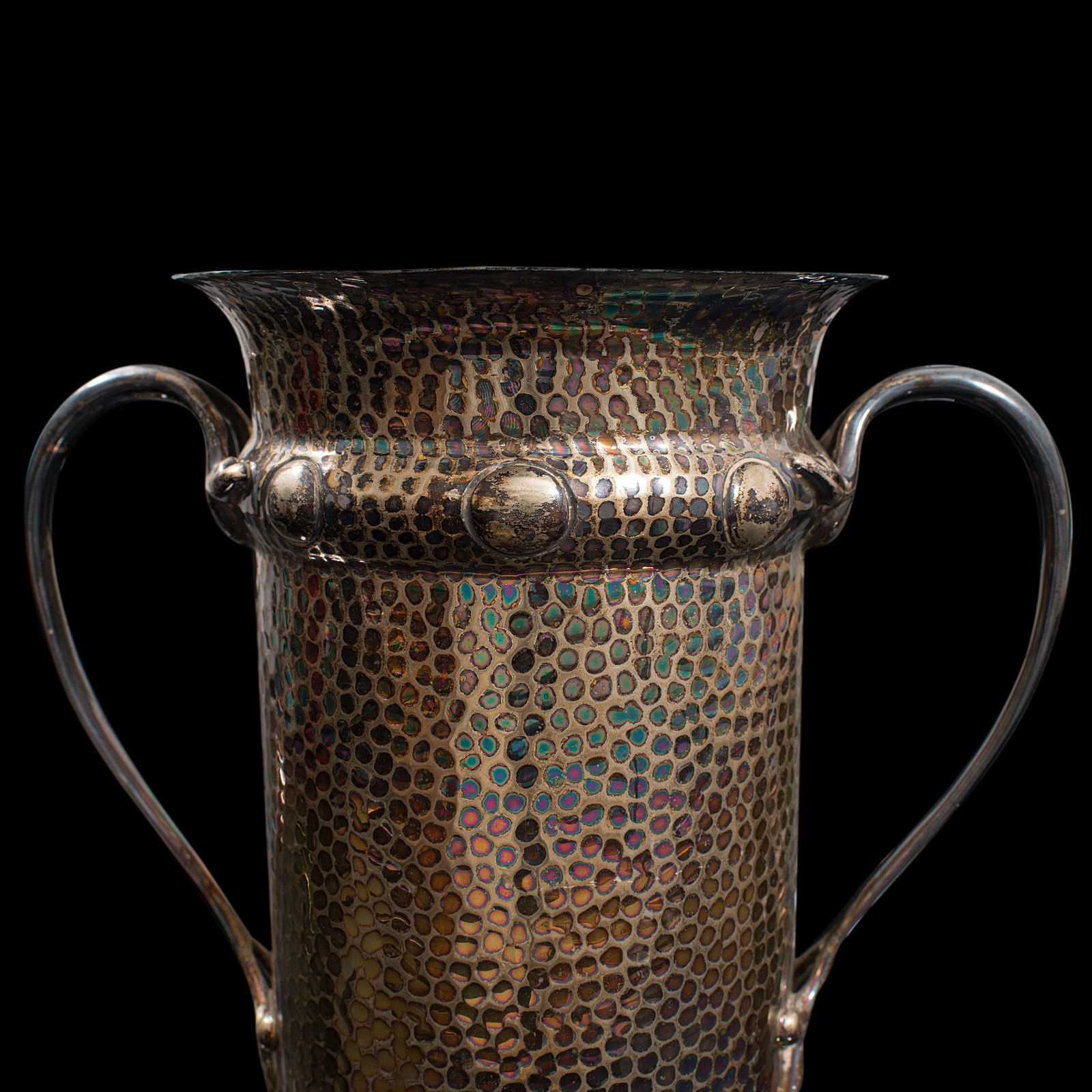Antique Tankard, English, Silver Plate, Jug, Vase, Art Nouveau, Victorian, 1900 photo buy