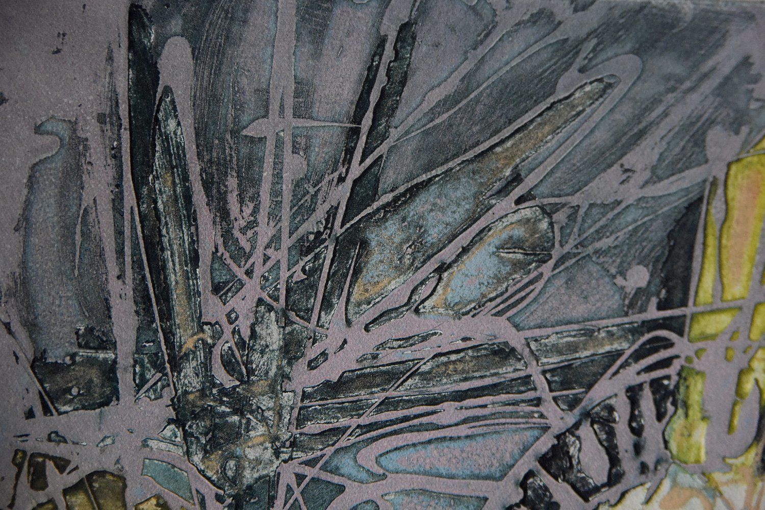 Lawrence Heyman, Fertilization Iiii From Atelier 17 Series, Etching On Arches Paper, 1960s photo for sale