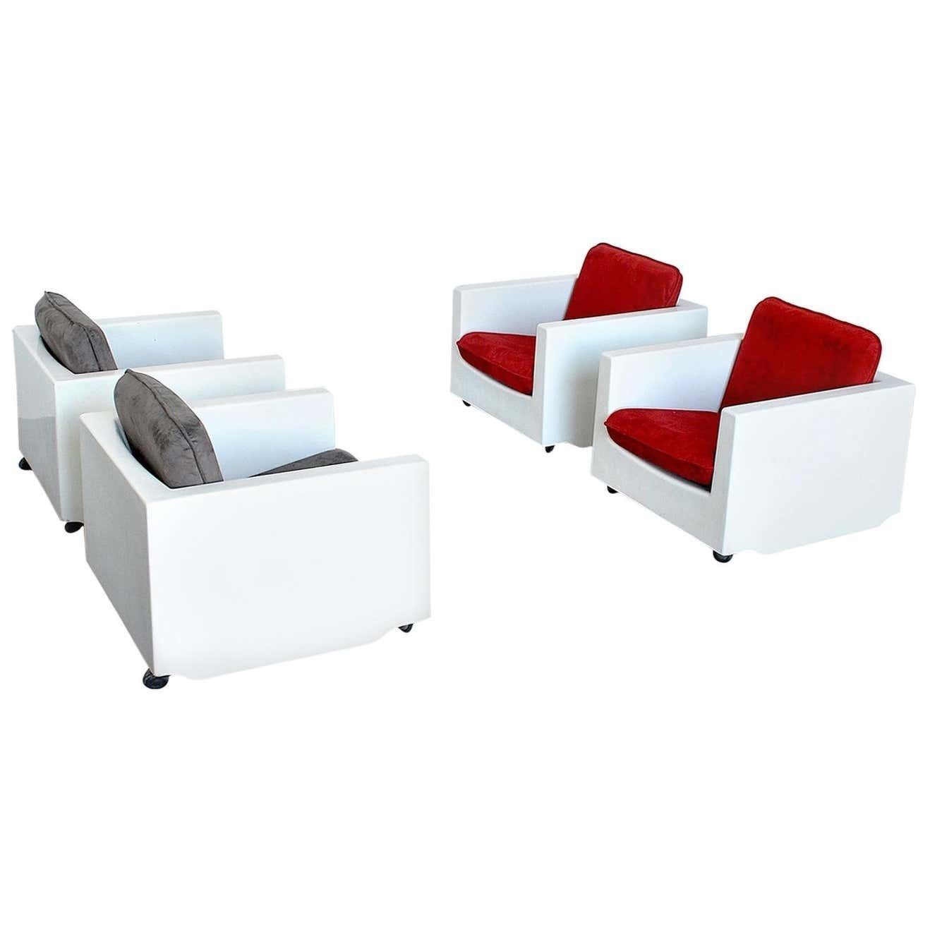 Ico Parisi Italian Midcentury Armchairs For Mim