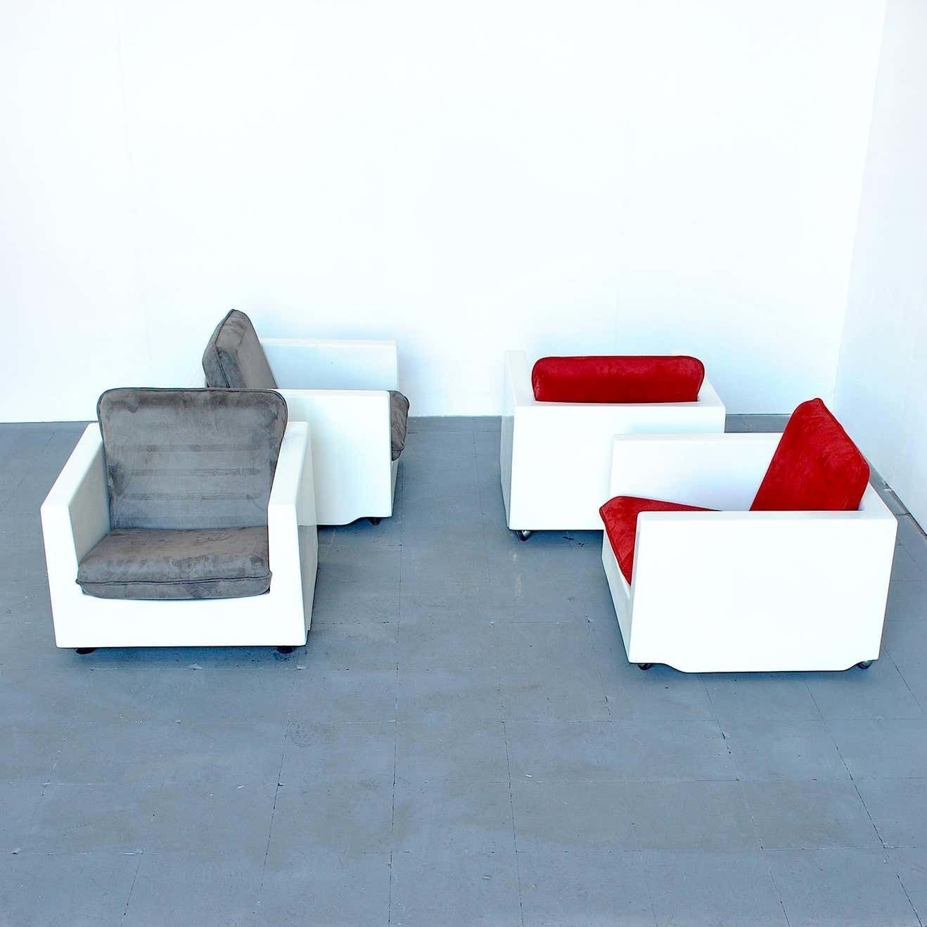 photo vinterior Ico Parisi Italian Midcentury Armchairs For Mim