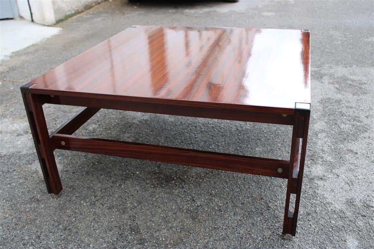 Table Coffee Midcentury Italian Design Square Mim By Ico Parisi, 1958 photo vintage