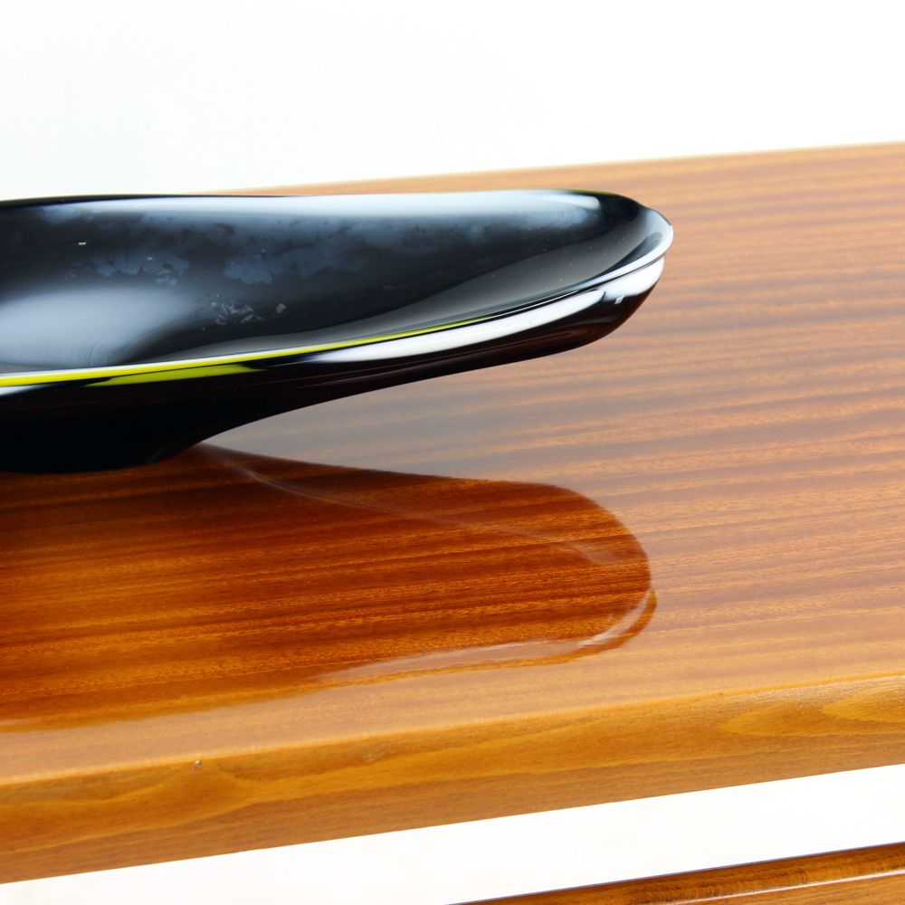 Long Coffee Table In Mahogany And Teak, Czechoslovakia 1970s photo vinterior