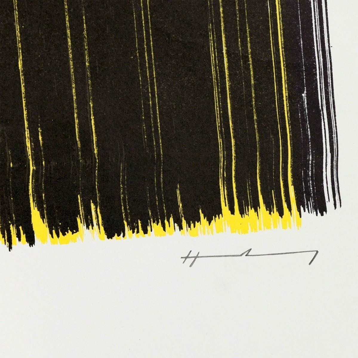 Hans Hartung, Composition, 1972, Lithograph photo furniture