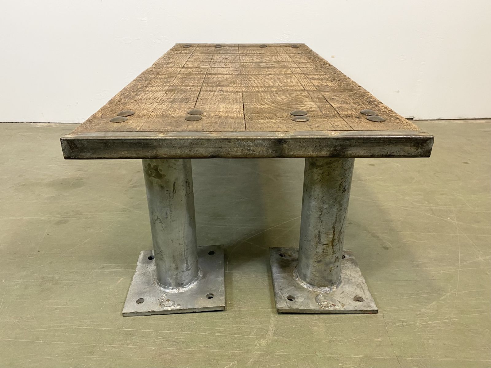 Vintage Industrial Coffee Table photo 249.0