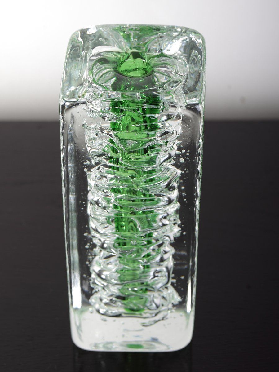 photo furniture Glass Vase By František Vízner For Sklárny škrdlovice