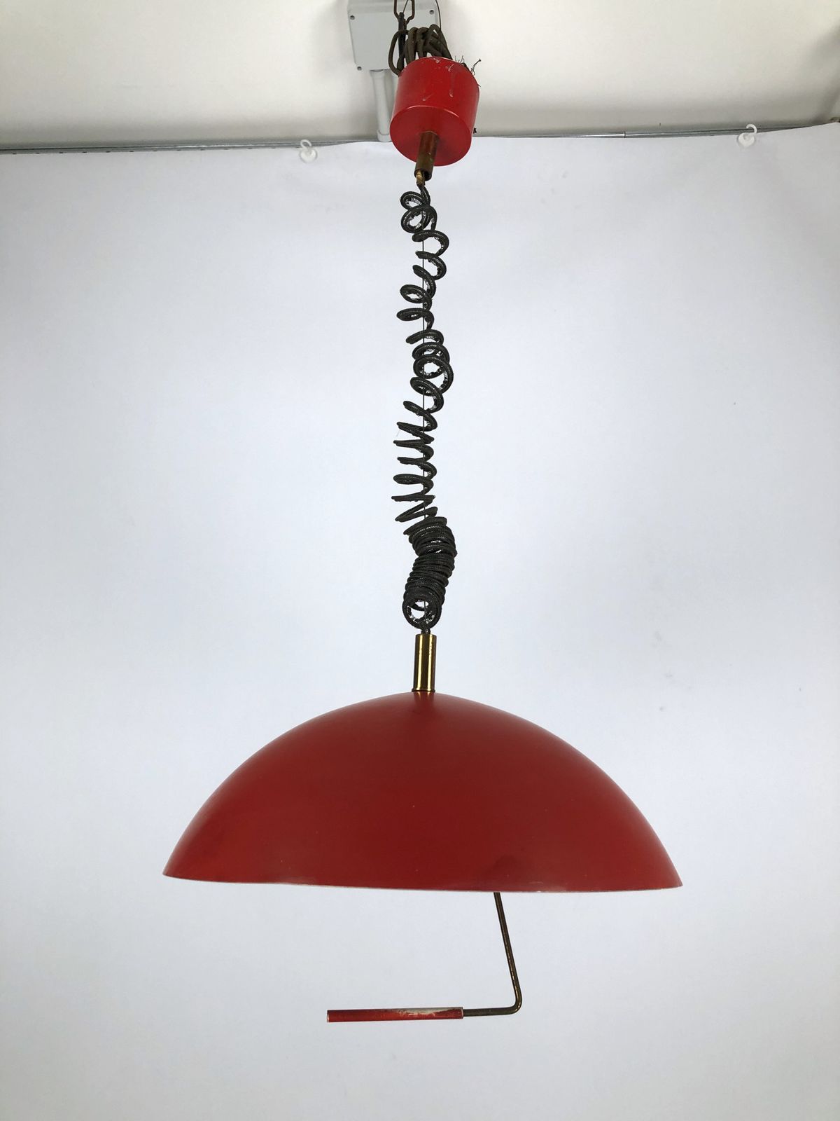 Stilux Milano, Italian Labeled Chandelier From 50s photo Lighting