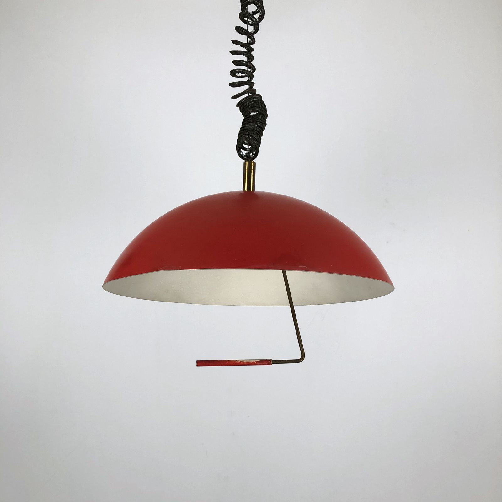 Stilux Milano, Italian Labeled Chandelier From 50s