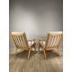 Pair Of Vintage Light Armchairs Tom, Czech 1960 photo buy