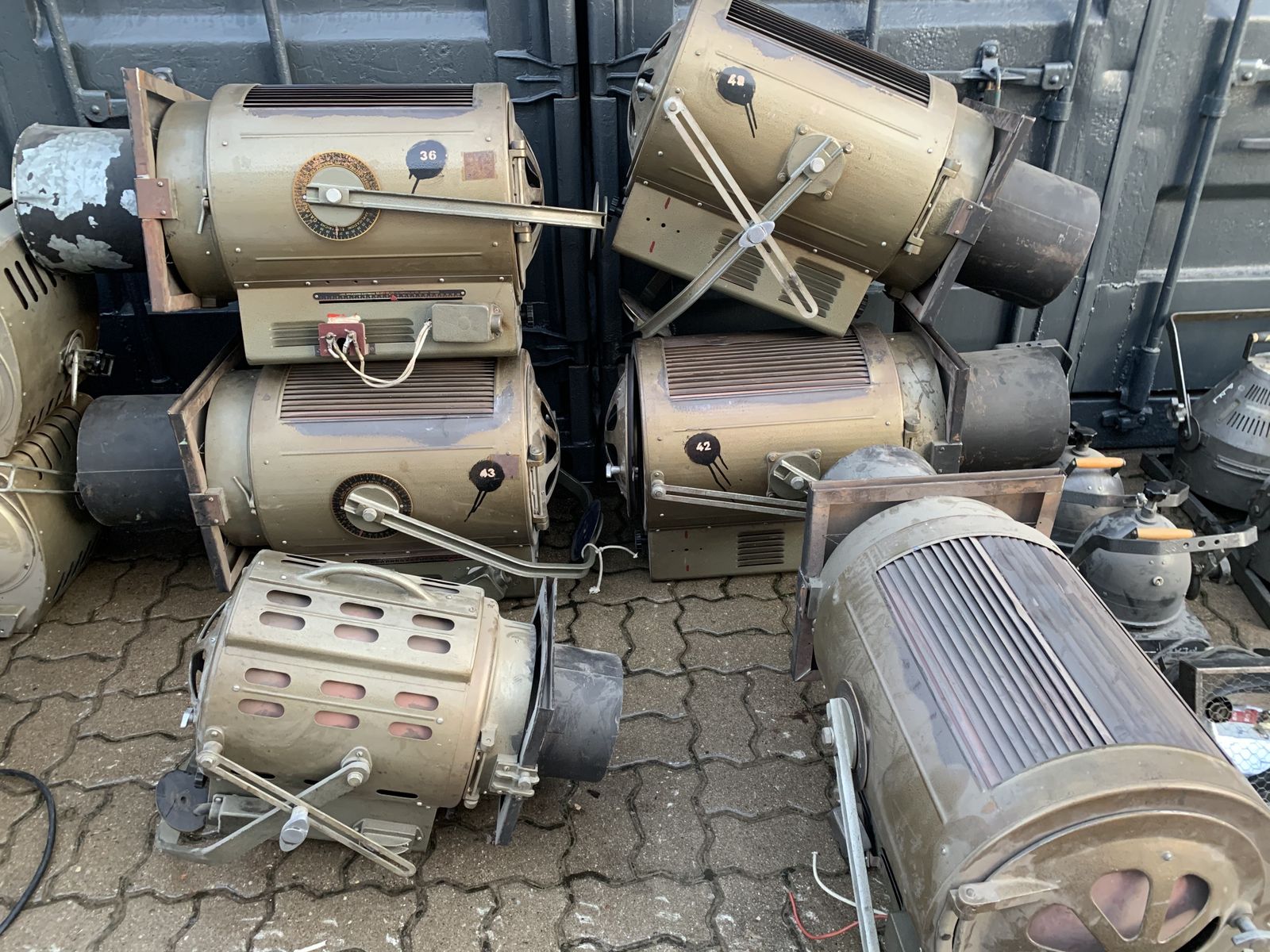 Zestaw 37 Teatr Vintage I Film Spotlights. photo furniture