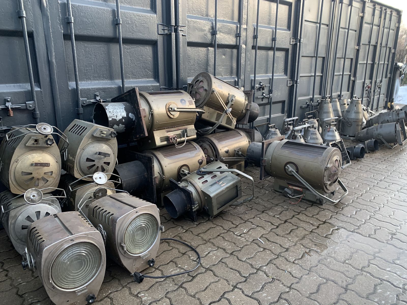 Zestaw 37 Teatr Vintage I Film Spotlights. photo for sale