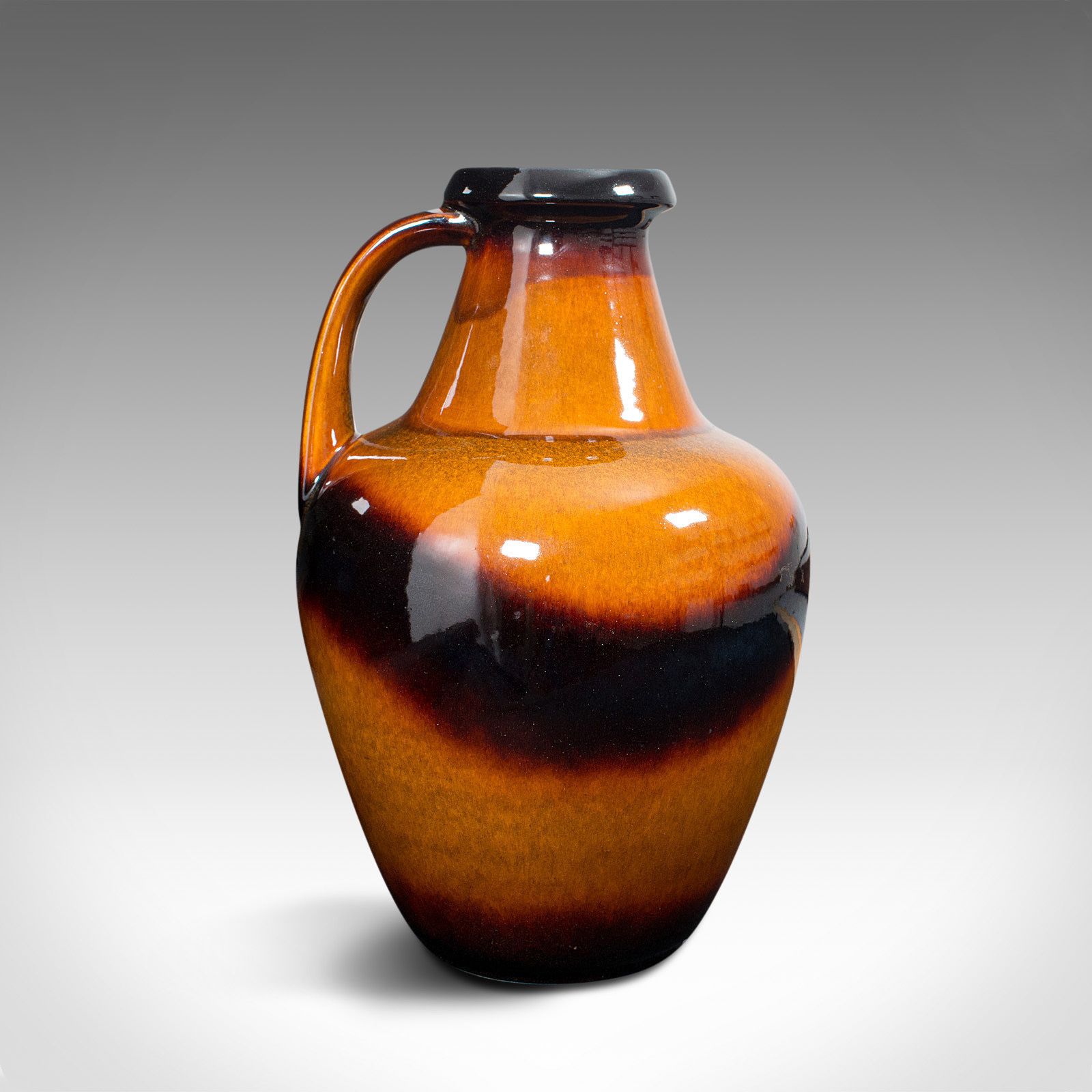 photo for sale Large Vintage Decorative Amphora, German, Ceramic, Serving Jug, Vase, Circa 1970