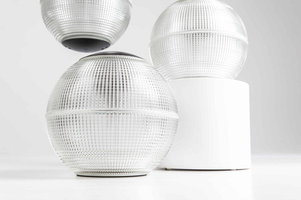 Holophane Globe   40cm Glass Parisian Street Pendant Lights photo furniture