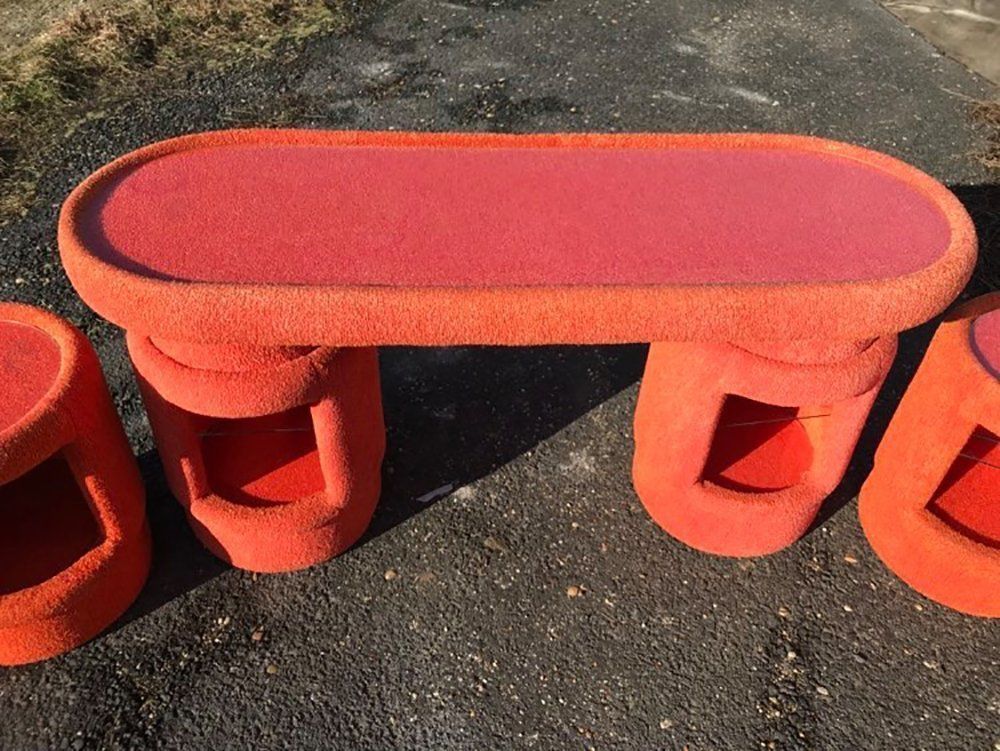 Dressing Tables By Kecskemét Furniture Interpreting Company, 1975, Set Of 6 photo vinterior