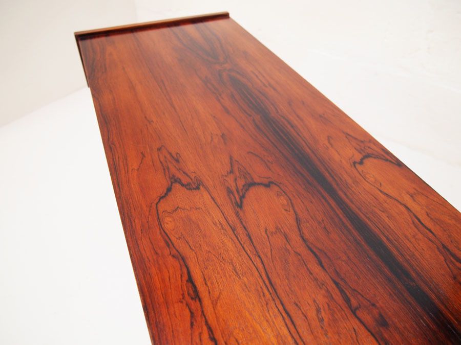 Midcentury Danish Rosewood Hallway Set With Copper Inlay Detail photo Home Decor