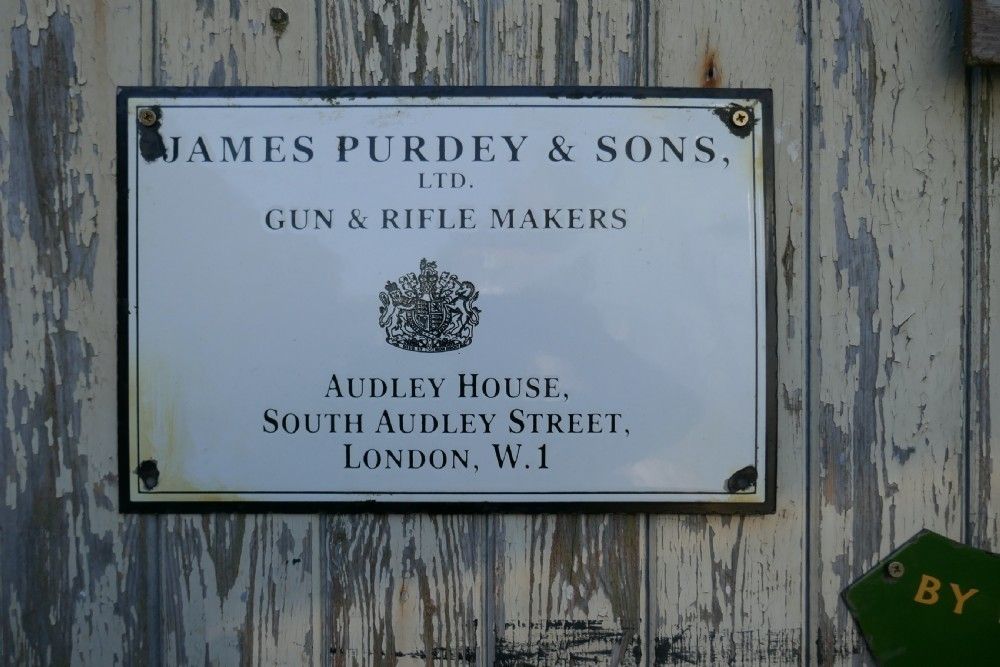 James Purdy & Sons Enamel Sign Wall Plaque