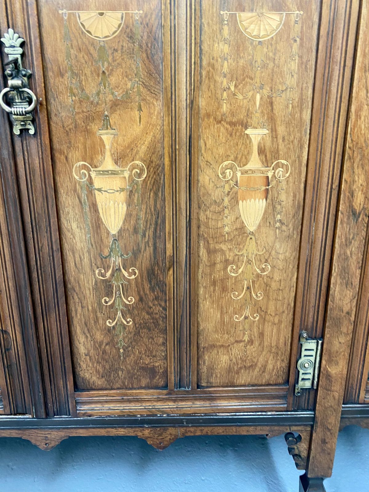 Good Inlaid Rosewood Side Cabinet photo for sale