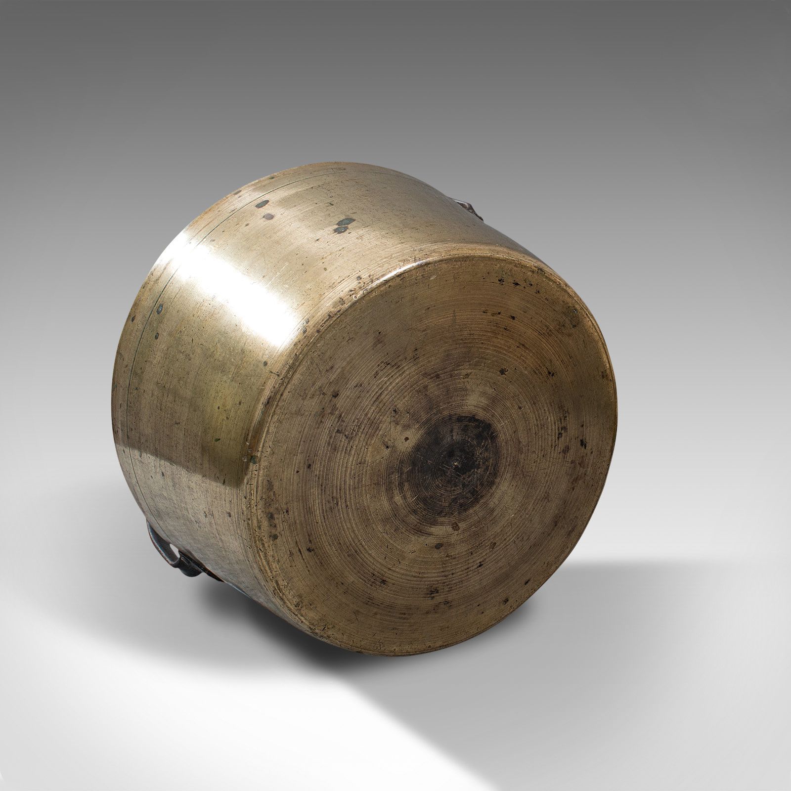photo furniture Antique Preserving Pan, English, Heavy Brass, Jam, Cooking Pot, Georgian, C.1800