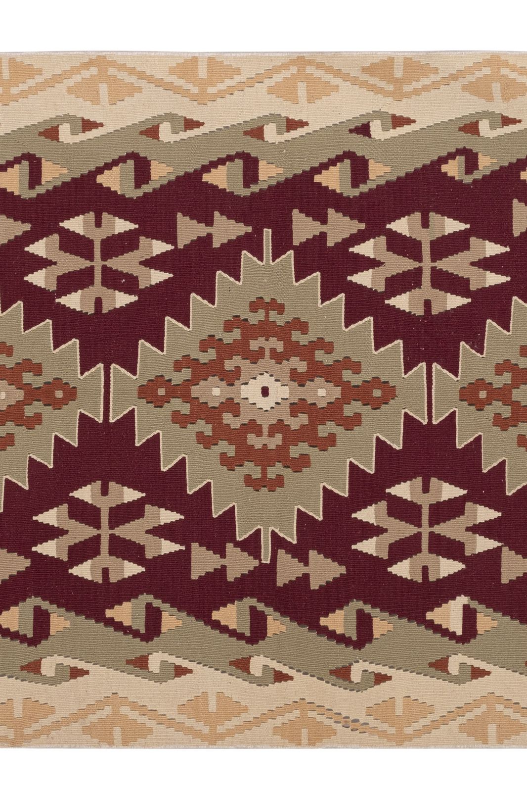 Vintage Turkish Kayseri Kilim Rug 4' X 7'5" photo furniture