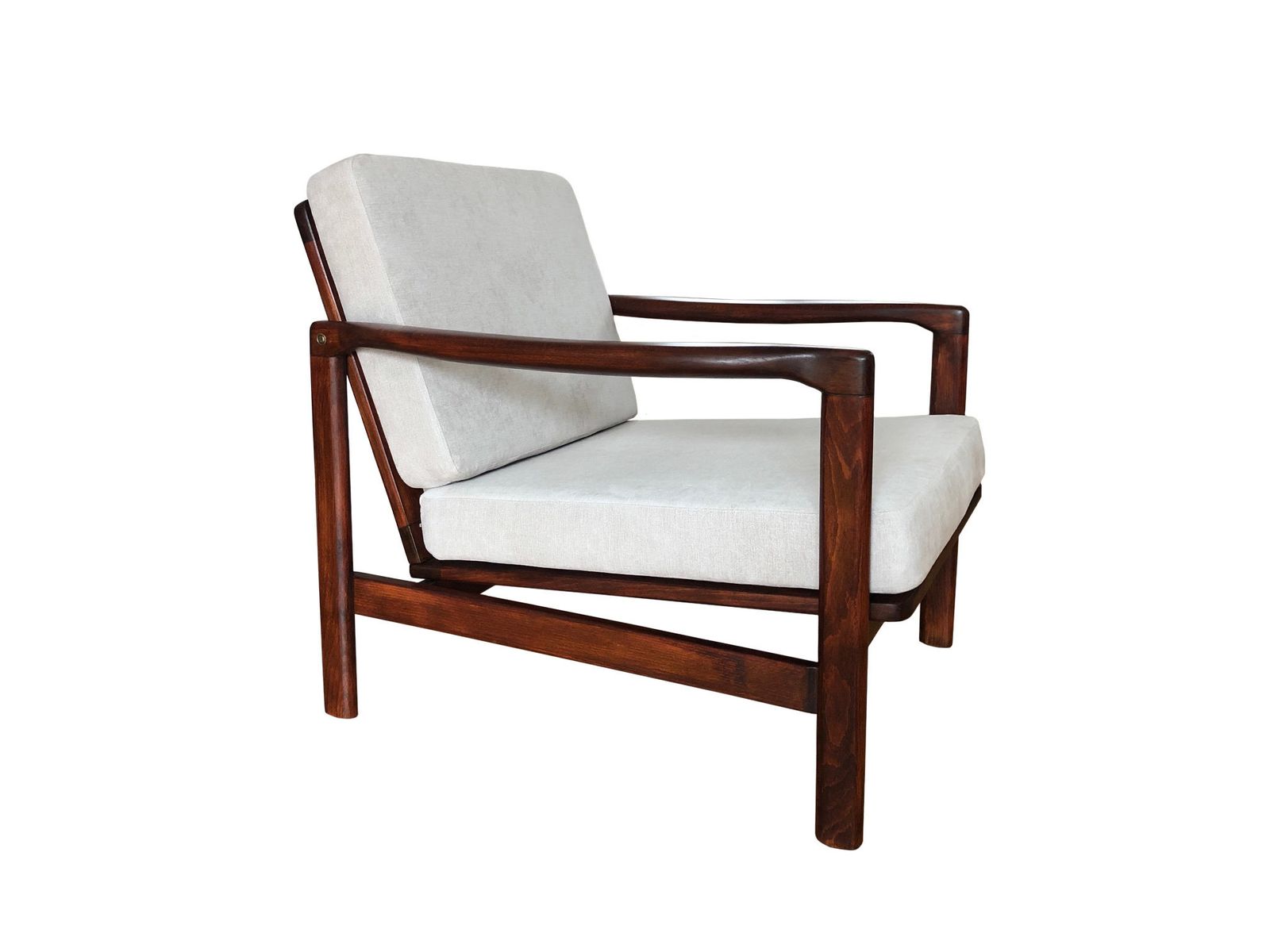 photo furniture Grey B 7752 Armchairs By Zenon Bączyk For Swarzędzkie Fabryki Mebli, 1960s, Set Of 2