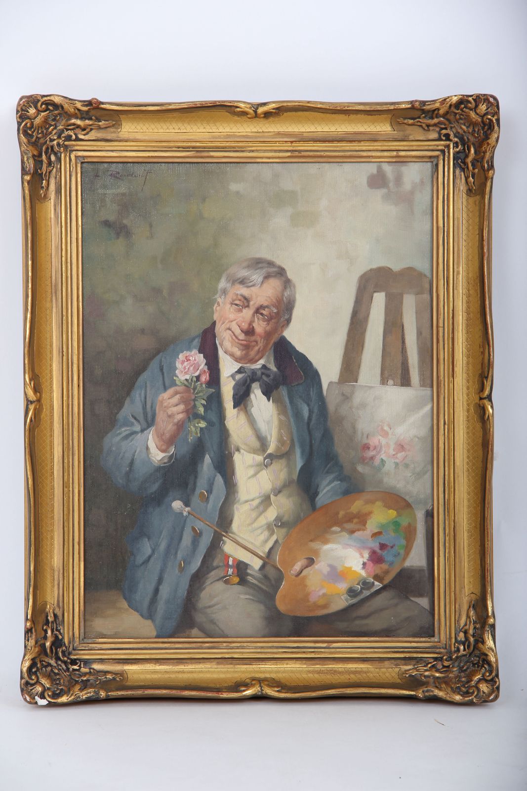Painting, Rudolf H. Germany 1900s.