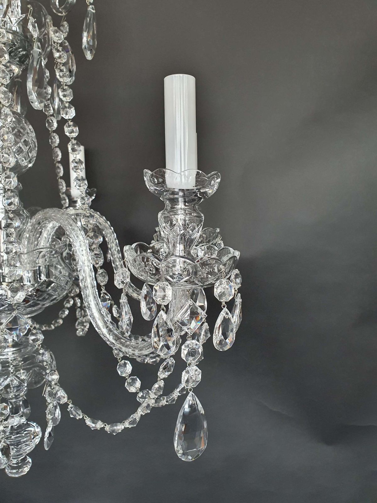 Bohemian Crystal Chandelier photo Lighting