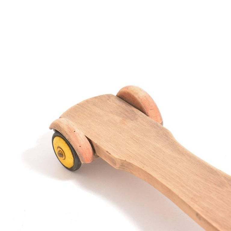 Vintage Wooden Scooter From Czechoslovakia, Circa 1950 photo Home Decor