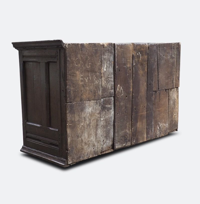 Furniture Mid 18th Century Wall Mounted Century Georgian Food Cupboard photo