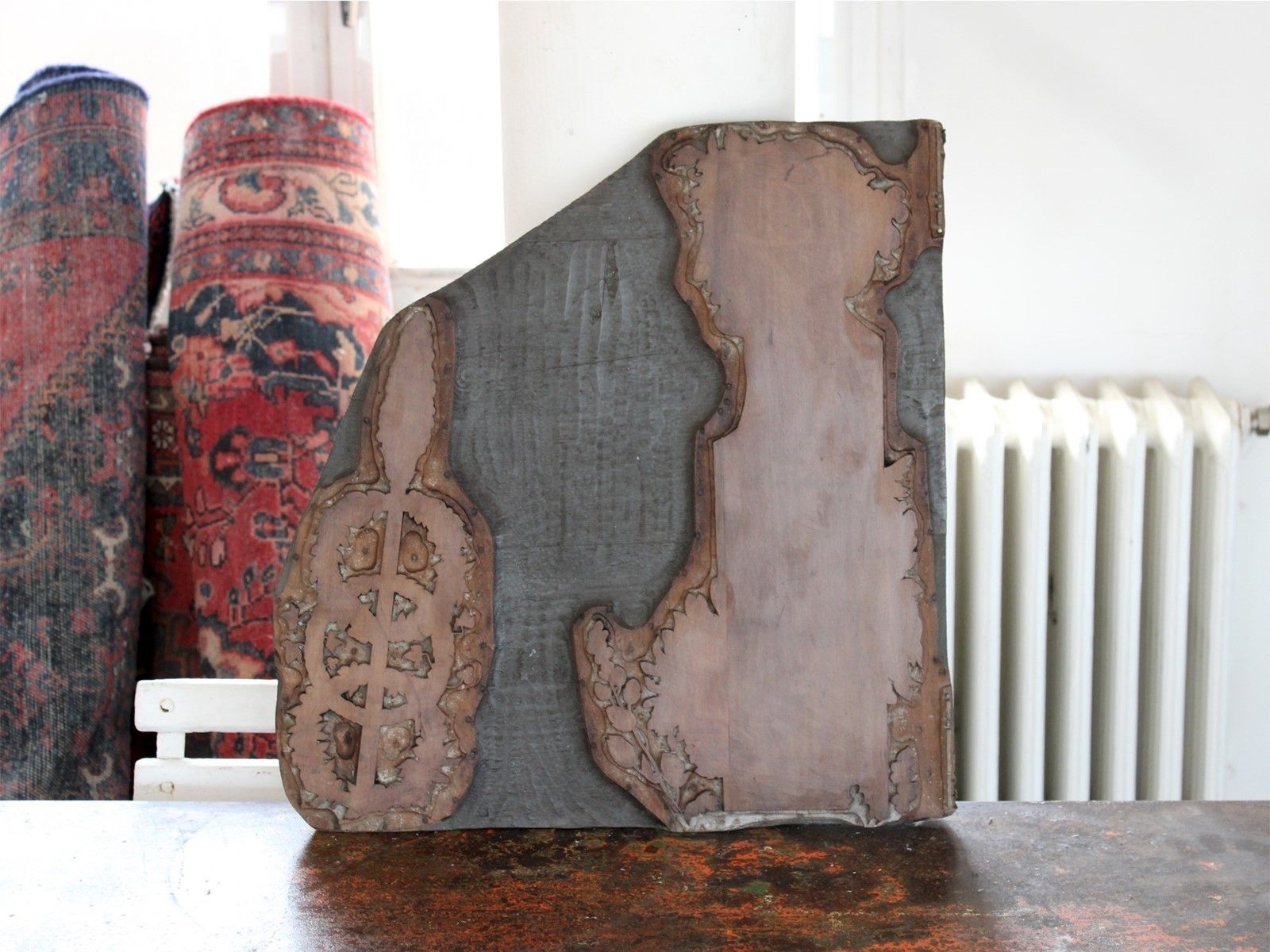 Sculptural Marie Antoinette Printing Block