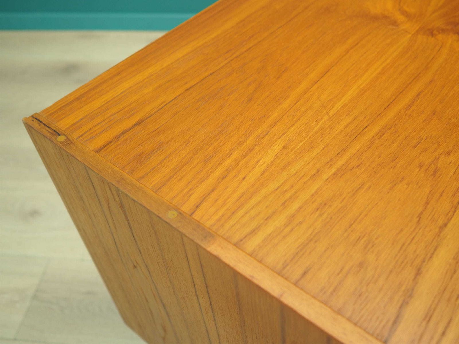 Teakhouten Ladekast, Deens Design, Ca. Jaren 1970, Gemaakt In Denemarken photo buy