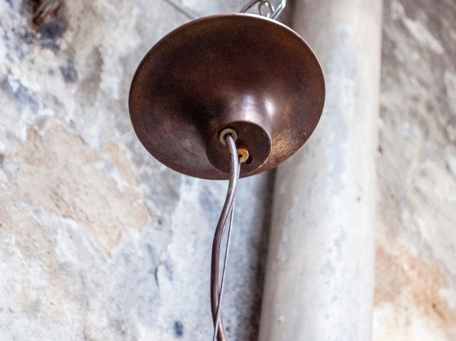 Italian Ninfea Ceiling Lamp In Brass And Murano Glass By Toni Zuccheri For Venini, 1960s photo Lighting