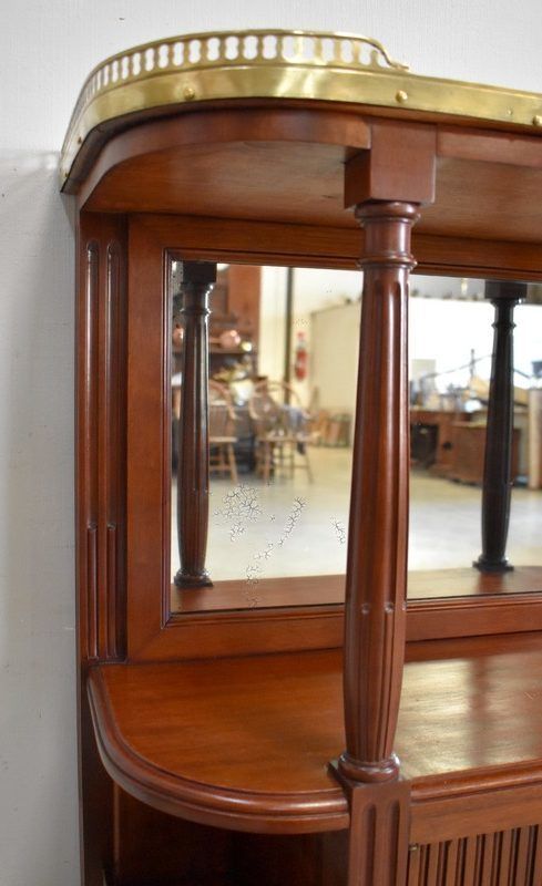 photo for sale Small Entrance Furniture In Solid Mahogany, Louis XVI Style   1st Part 19th Century