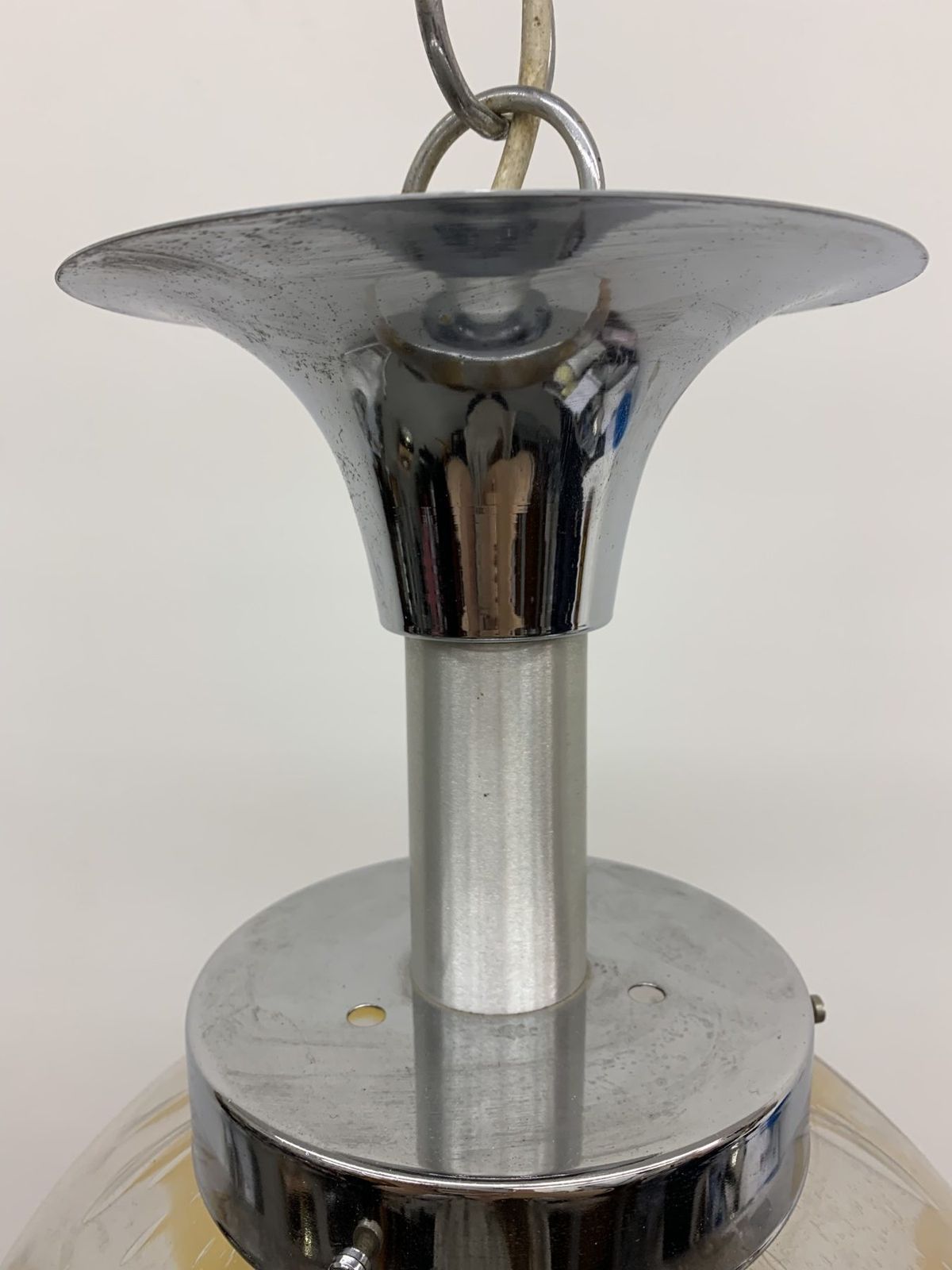 Mazzega Murano Italiaanse Hanglamp, Xl Bol, Ca. Jaren 1970 photo 591.48