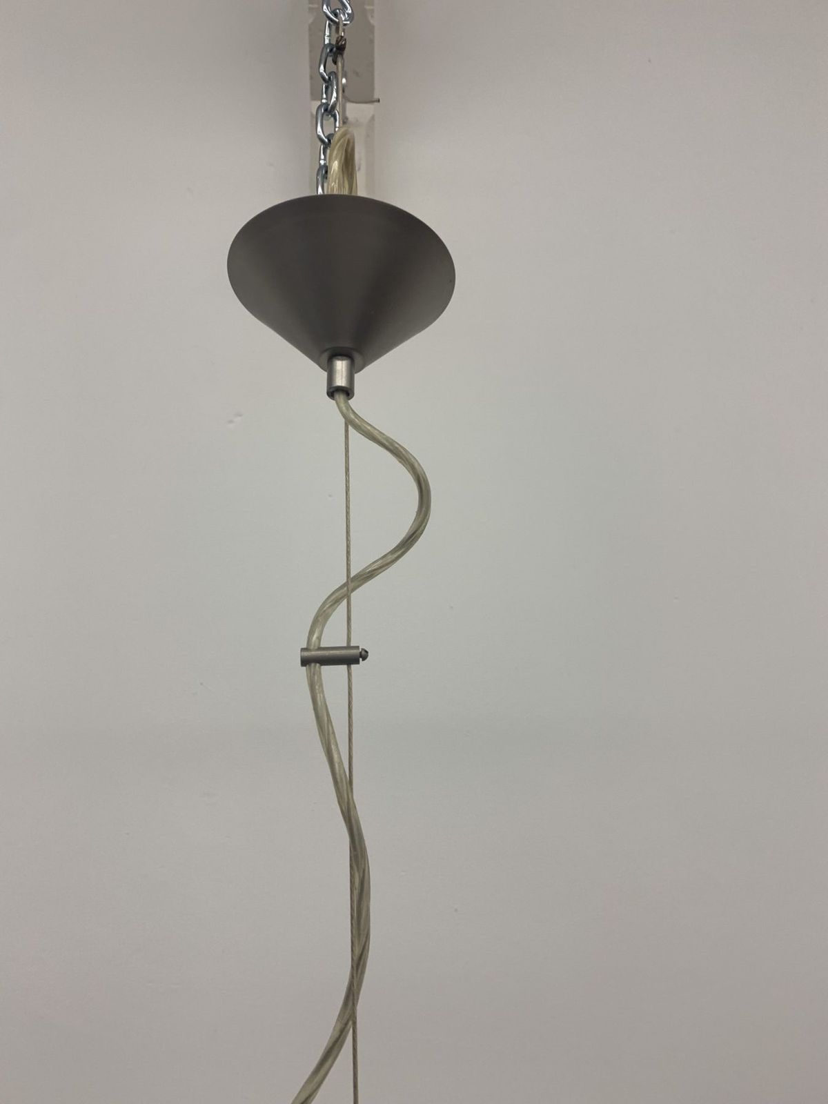Vintage Leucos Murano Glass Hanging Lamp By Renato Toso 1970s photo vinterior