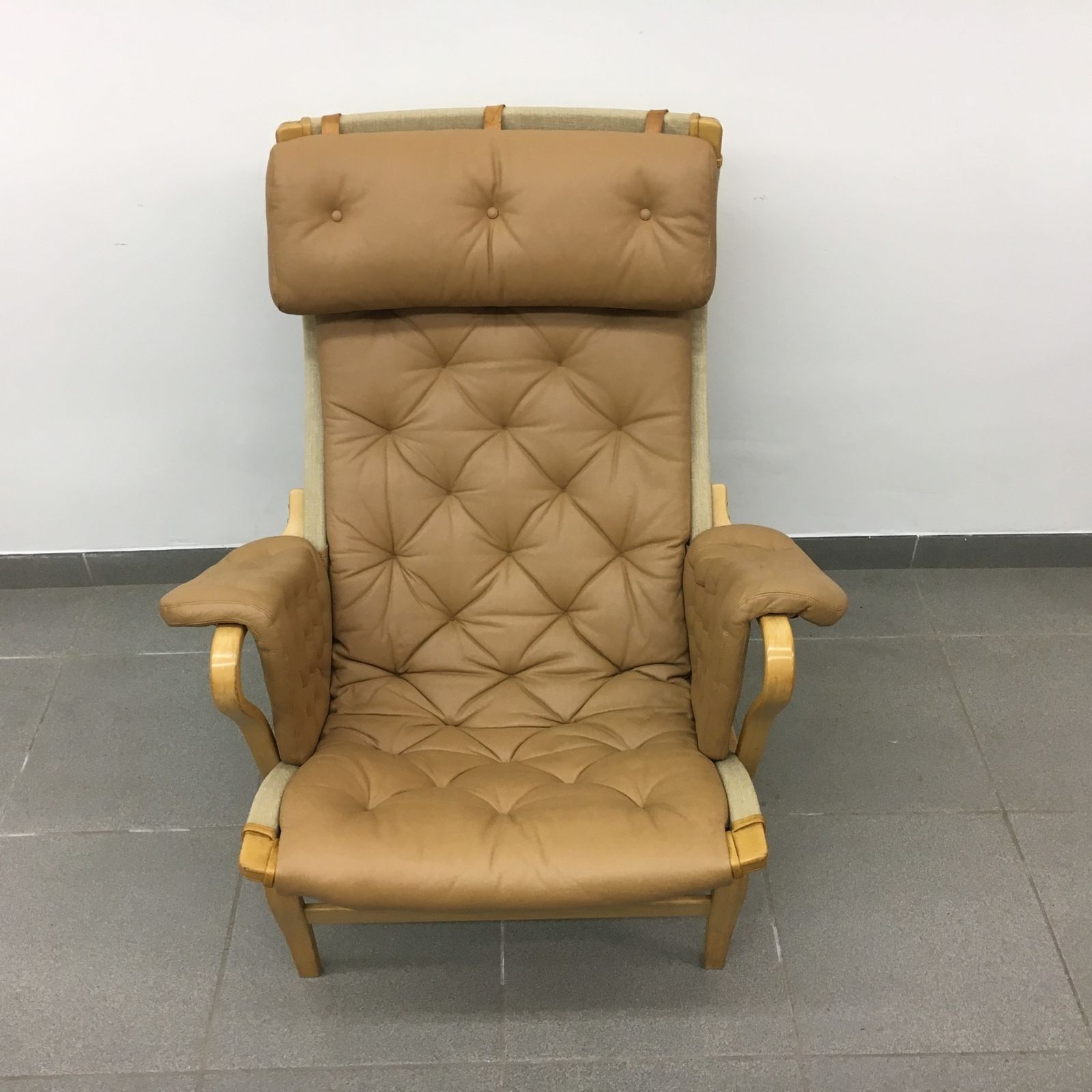 Bruno Mathsson Pernilla By Dux Easy Chair Fauteuil photo vinterior