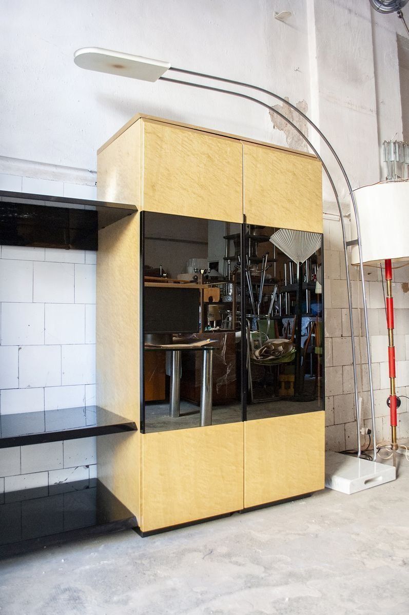 Italian Maple Sideboard By Giovanniofferedi For Saporiti Italia, 1970s photo vinterior