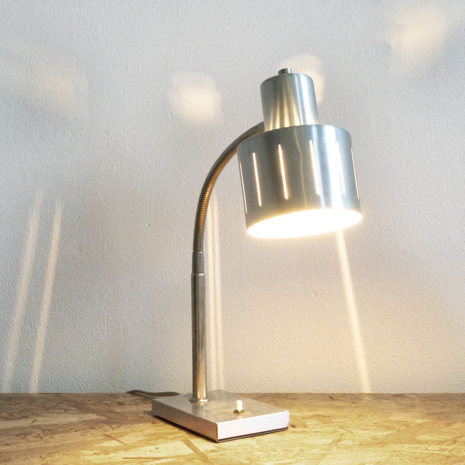 Retro Scandinavian Vitrika Desk Lamp photo vintage
