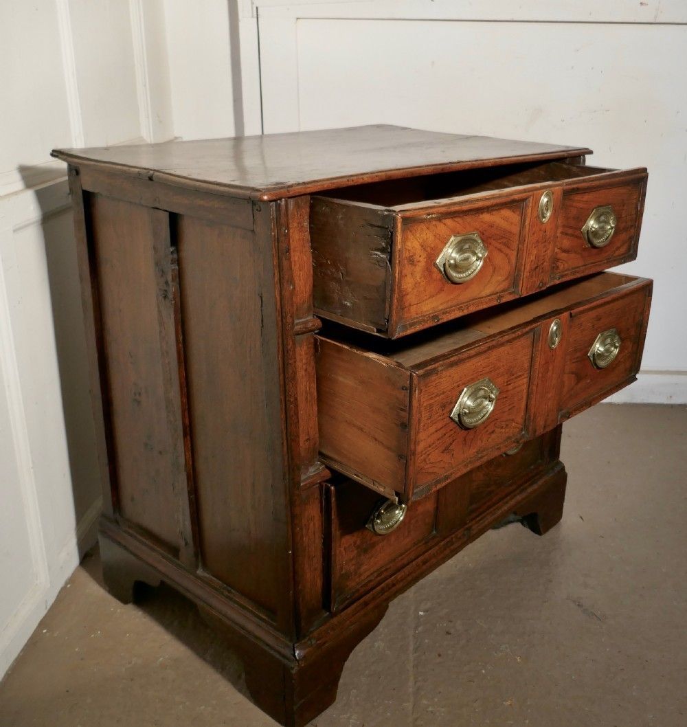 18th Century Small Elm Country Chest Of Drawers photo buy