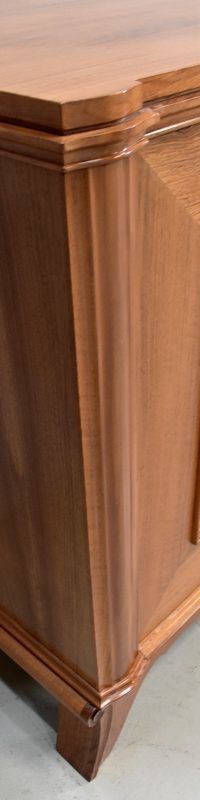 photo for sale Walnut Sideboard, J. Leleu Taste, Mid 20th Century