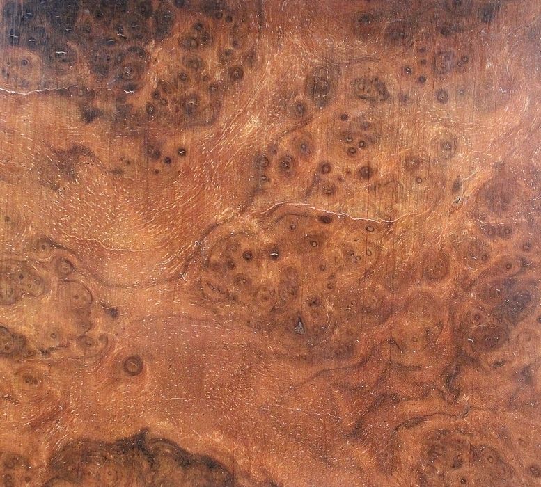 photo vinterior Walnut Sideboard, J. Leleu Taste, Mid 20th Century