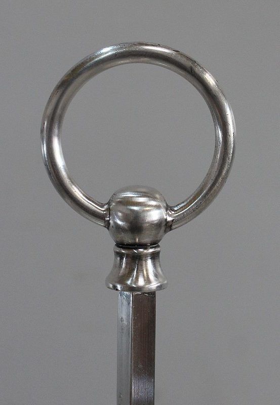 Important Hot Water Bottle Lamp In Silver Metal, Louis XVI Taste   Late 19th Century photo 1342.09
