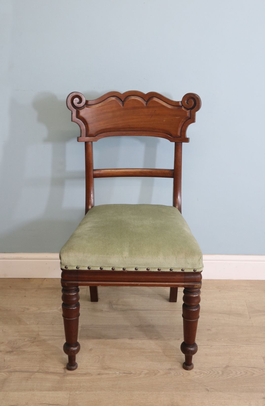 A Lovely Victorian Mahogany Bar Back Desk Chair   Logo Of Sheffield Hallam University photo for sale