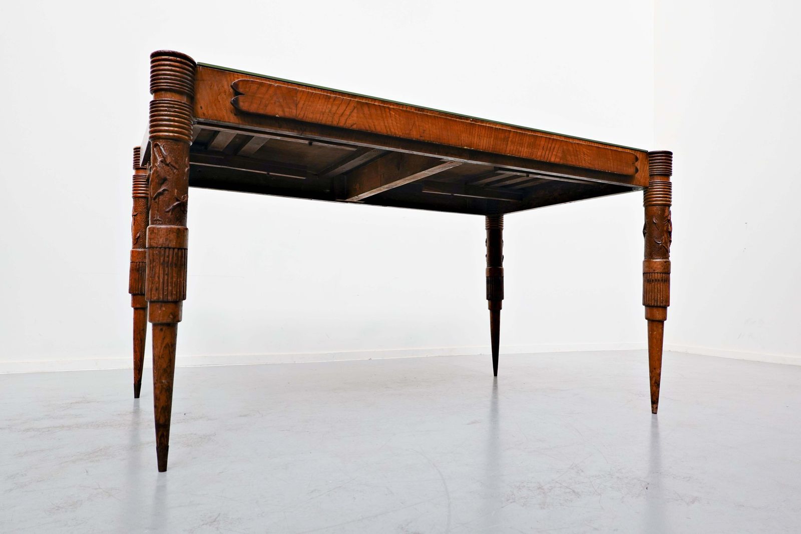 Italian Extendable Dining Table By Pier Luigi Colli, 1940s photo Furniture
