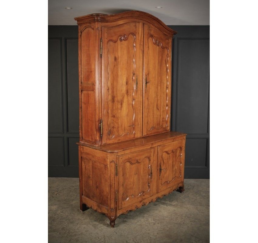 Large 18th Century Cherry Wood Cabinet