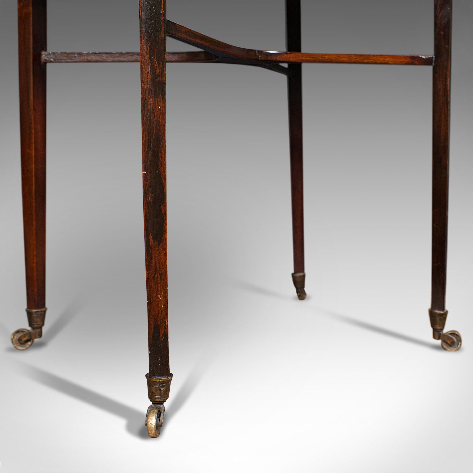 1625.0 Antique Sewing Table, English, Mahogany, Silk Cotton, Work, Regency, Circa 1820 photo