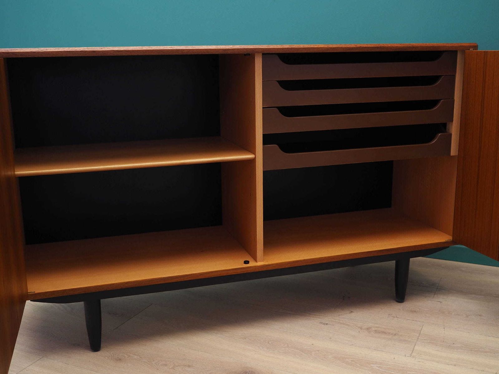 1449.0 Teak Dresser, Scandinavian Design, 1960s, Designer: Bertil Fridhagen, Production: Bodafors photo